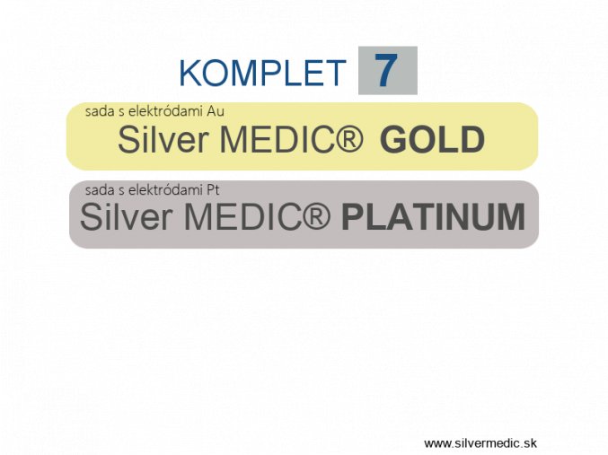 vyhodne predajne sady komplet 7 silvermedic gold platinum