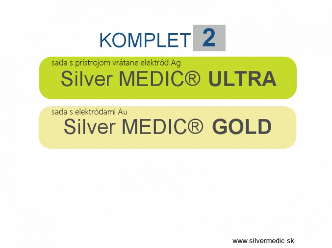 vyhodne predajne sady komplet 2 silvermedic utra gold