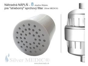 vymenitelna vlozka napln sprchoveho filtra silvermedic