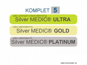 vyhodne predajne sady komplet 5 silvermedic ultra gold platinum