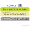 predajne sady komplet 5 silvermedic ultra gold platinum