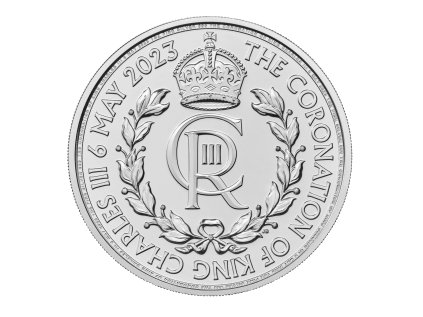 Stříbrná mince 1 oz Korunovace Krále Karla III 6.5.2023 BU