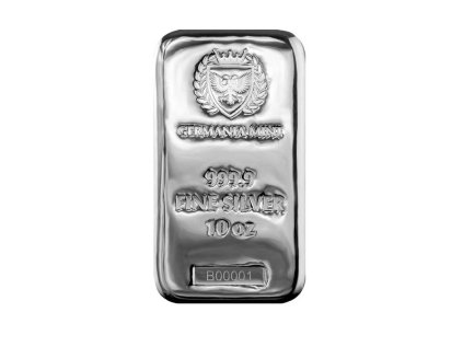 Stříbrný slitek 10 oz Germania Mint