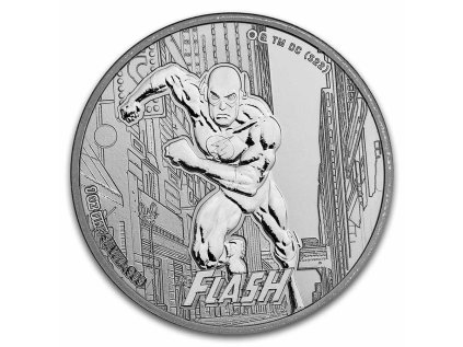 Stříbrná mince 1 oz Flash DC Comics 2023 BU