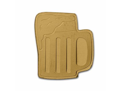 Zlatá mince 0,5 g Pivo Special Shapes Gold