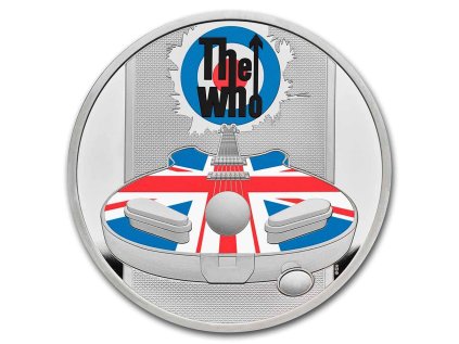 Stříbrná mince 1 oz The Who 2021 Proof