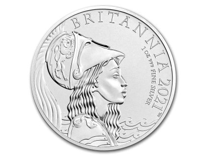 Stříbrná mince 1 oz Britannia Limitovaná edice 2021 BU