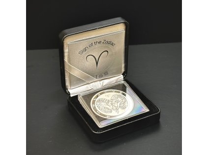 Stříbrná mince 1 oz Zodiac Beran Limitovaná edice  Znamení zvěrokruhu Beran