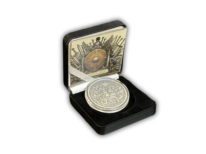 Stříbrná medaile 1 oz Genghis Khan Legendary Warriors Limitovaná edice