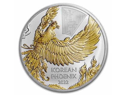1 oz stříbrná mince Korean Fénix 2022