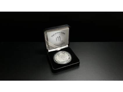 Stříbrná mince 1 oz Zodiac Štír Limitovaná edice  Znamení zvěrokruhu Štír