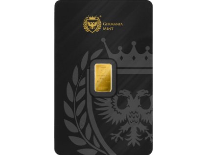Zlatý slitek 1 g - Germania Mint