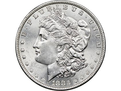 Stříbrná mince USA Morganův Dollar 1883