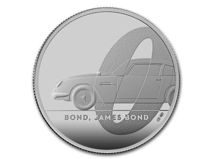 Stříbrná mince 1 oz Bond James Bond 007 2020 Proof