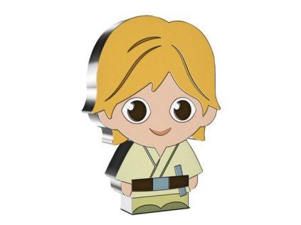 vyr 93570 star wars chibi luke skywalker 1oz silver coin reverse