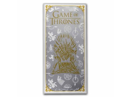 vyr 1315samoa 3 gram silver note game of thrones 251150 slab
