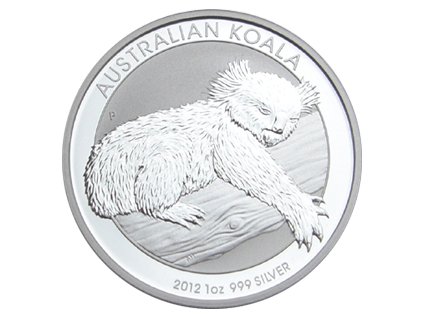 Stříbrná mince 1 oz Koala 2012 BU  Stříbrná mince 1 oz Koala 2012 BU
