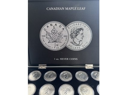 Stříbrná mince 1 oz Maple Leaf