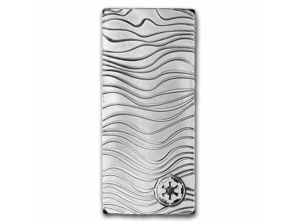 niue 1 oz silver star wars mandalorian beskar bar random year 293240 obv