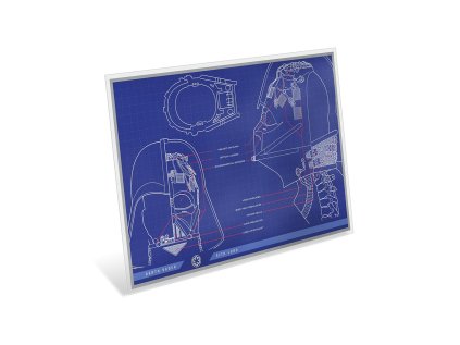 StarWars BlueprintSeriesPremiumFoils 1.DarthVader Agoro Left