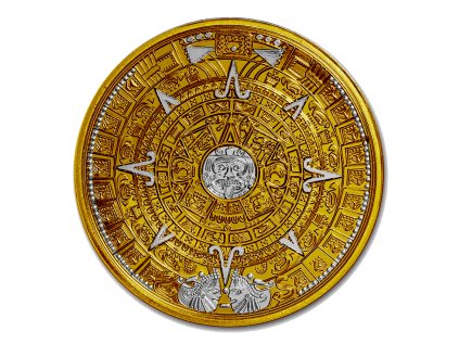 1 oz silver round aztec 252138 obv