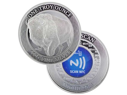 mint id 1oz silver buffalo round
