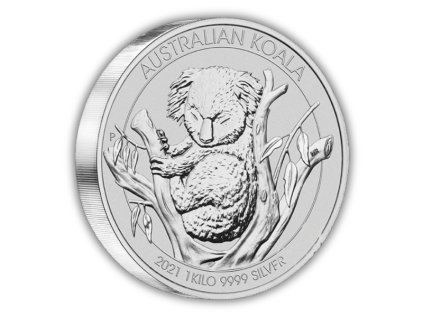 koala 1000g 2021 australian silver coind