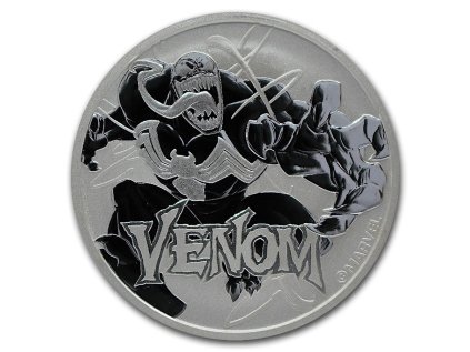 2020 tuvalu 1 oz silver 1 marvel series venom bu 201956 slab