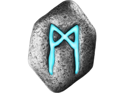 germania mint mannaz cast rune uv a 900px
