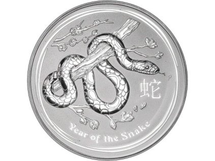 Stříbrná mince Lunární série II Rok hada 1000 g 2013