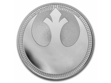 Stříbrná mince Aliance rebelů Star Wars 2022 Apmex MintDirect® PCGS