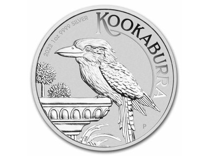 Stříbrná mince 1 oz Kookaburra 2022 BU