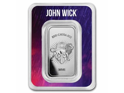Stříbrný slitek 1 oz John Wick Continental BU TEP
