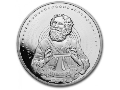Stříbrná mince 1 oz Ikony Inspirace - Albert Einstein 2022 BU