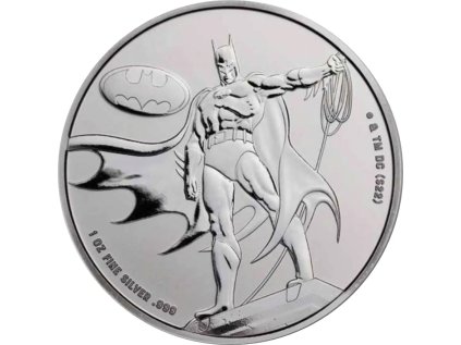Stříbrná mince 1 oz Batman DC Comics 2023 BU
