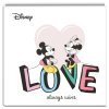 Stříbrná mince 1 oz Disney Mickey & Minnie 2023 Kolorovaná  Disney Mickey Mouse a Minnie srdíčko
