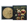 Stříbrná mince Mickey and Minnie Mouse 1 oz 2023 Pozlacená
