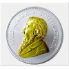 Stříbrná mince 1 oz Krugerrand zlacená