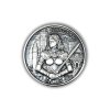 1 oz stříbrná medaile Johanka z Arku Antique Finish 2