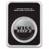 Stříbrná medaile 1 oz KISS Black and White Band Kolorovaná TEP  KISS Kapela