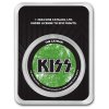 kiss 1 oz silver colorized green catman in tep 295232 obv