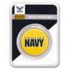 1 oz silver colorized round americas navy u s navy logo 293944 slab