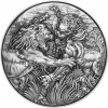 vyr 1283tokelau 2 oz silver african lion vs chinese lion 2022 antiqued box coa