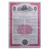 ford international capital corporation bond certificate pink 32699 slab