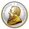 Stříbrná mince 2 x 1 oz Krugerrand Gold Shadow Set  Krugerrand Gold Shadow Set