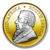 Stříbrná mince 2 x 1 oz Krugerrand Gold Shadow Set  Krugerrand Gold Shadow Set
