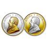 Stříbrná mince 2 x 1 oz Krugerrand Gold Shadow Set  Krugerrand Gold Shadow Set