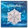 2024 fiji 1 2 oz silver snowflake coin w crystals box coa 303042 c