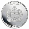 2024 samoa 1 oz silver dc comics superman bu 293747 obv