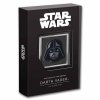 Stříbrná mince 1 oz Star Wars Darth Vader Helmet 2021 Kolorovaná  Star Wars Darth Vader helma